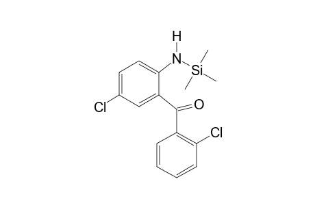 2-Amino-5,2'-dichlorobenzophenone TMS