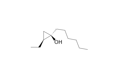cis-1-n-Hexyl-2-ethylcyclopropanol