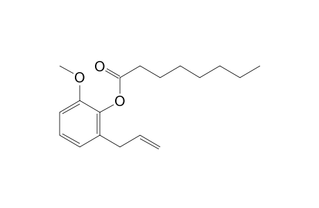 2-allyl-6-methoxyphenyl octanoate