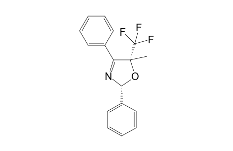 cis-5-Methyl-2,4-diphenyl-5-trifluormethyl-3-oxazoline