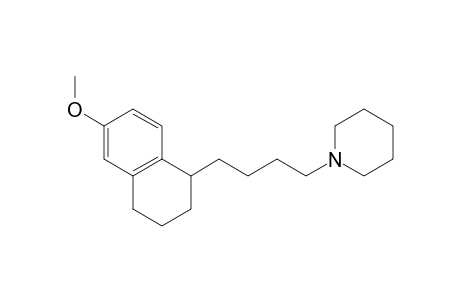 1-[4-(6-Methoxy-1,2,3,4-tetrahydronaphthalen-1-yl)butyl]-piperidine