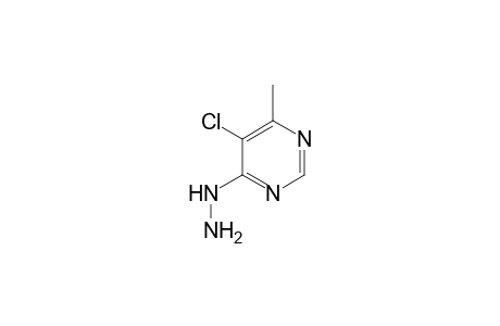 Pyrimidine-4-hydrazine, 5-chloro-6-methyl-
