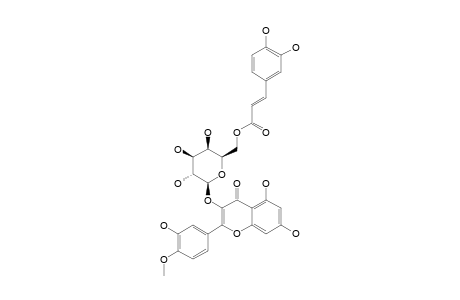 TAMARIXETIN-3-O-(6''-O-E-CAFFEOYL)-BETA-D-GALACTOPYRANOSIDE