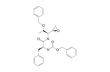 CBZ-PHE-O-BENZYL-THR-EPOXIDE;ERYTHRO-ISOMER