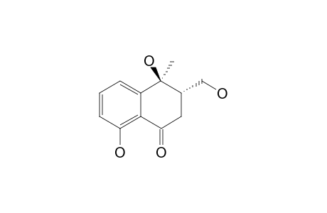 (REL)-4-BETA,8-DIHYDROXY-3-ALPHA-HYDROXYMETHYL-4-ALPHA-METHYL-1,2,3,4-TETRAHYDRONAPHTHALENE-1-ONE