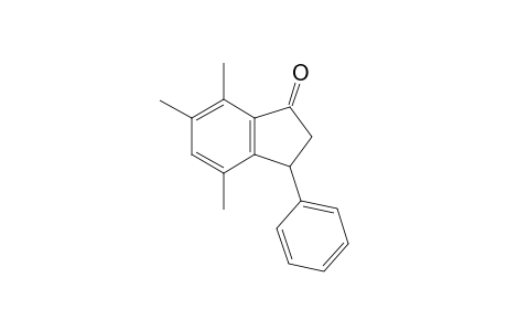 4,6,7-Trimethyl-3-phenylindan-1-one