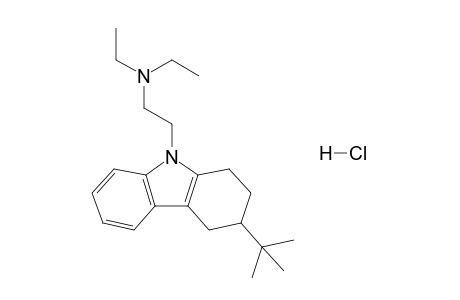 9-[2'-(N,N-Diethylamino)ethyl]-3-(t-butyl)-1,2,3,4-tetrahydrocarbazole - hydrochloride