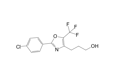 3-[2-(4-Chlorophenyl)-5-trifluoromethyloxazol-4-yl]propanol