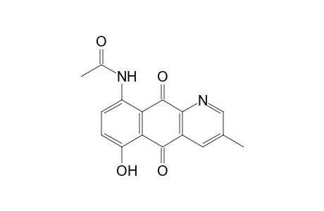 8-Acetylamino-5-hydroxy-3-methyl-1-azaanthracene-9,10-dione