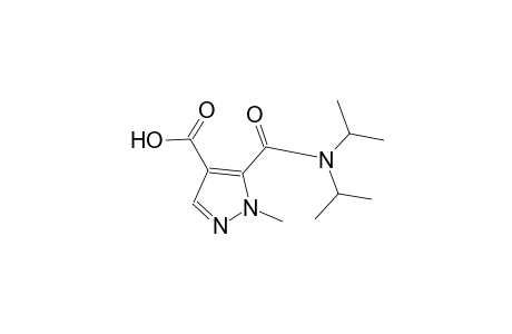 1H-pyrazole-4-carboxylic acid, 5-[[bis(1-methylethyl)amino]carbonyl]-1-methyl-