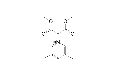 3,5-DIMETHYLPYRIDINIUM-BIS-(METHOXYCARBONYL)-METHYLIDE