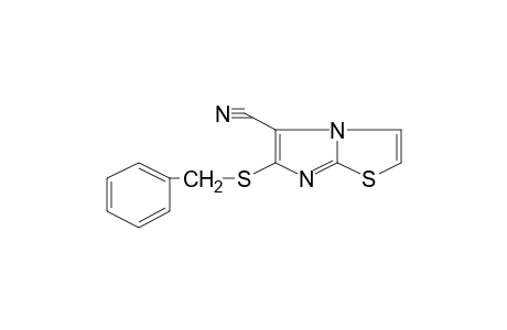 6-(BENZYLTHIO)IMIDAZO[2,1-b]THIAZOLE-5-CARBONITRILE