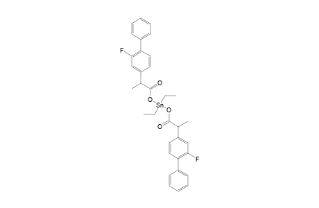 DIETHYL-DI-[2-(2-FLUORO-4-BIPHENYL)-PROPANOYL]-STANNANE