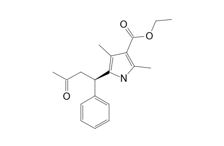 RAC-ETHYL-2,4-DIMETHYL-5-(3'-OXO-1'-PHENYLBUTYL)-1H-PYRROLE-3-CARBOXYLATE
