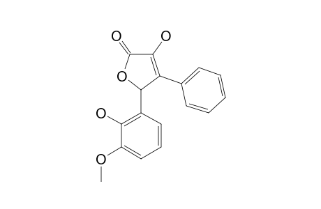 3-HYDROXY-5-(2-HYDROX-3-METHOXYPHENYL)-4-PHENYL-2(5H)-FURANONE