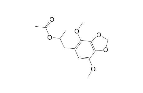 1-(4,7-Dimethoxy-2H-1,3-benzodioxol-5-yl)propan-2-yl acetate