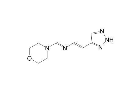 4-[4-(2H-1,2,3-triazol-4-yl)-2-azabuta-1,3-dienyl]morpholine