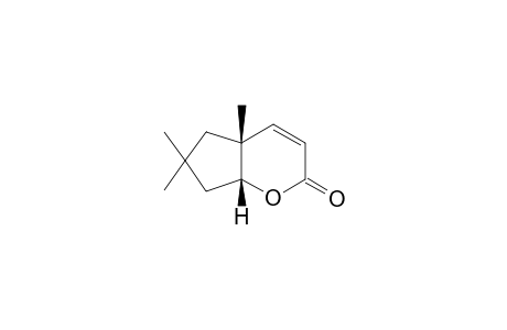 4a..beta,7a.beta.-4a,6,6-Trimethyl-5,6,7a-tetrahydro-4aH-cyclopenta[b]pyran-2-one