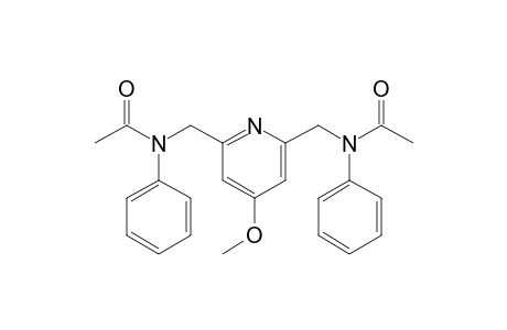 2,6-bis[(N-Acetyl-N-phenylamino)methyl]-4-methoxypyridine