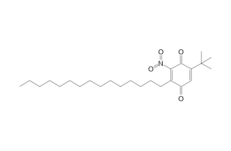 6-tert-Butyl-2-nitro-3-n-pentadecyl-para-Benzoquinone