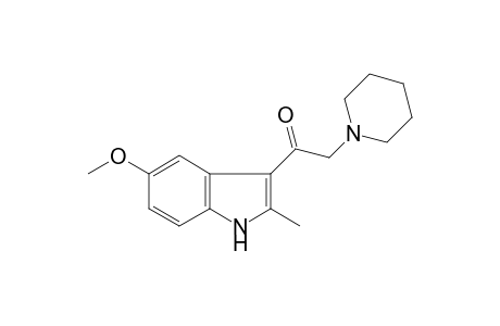 1-(5-Methoxy-2-methyl-1H-indol-3-yl)-2-(1-piperidinyl)ethanone