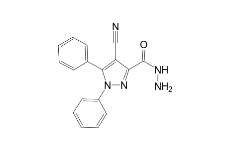 4-Cyano-1,5-diphenyl-1H-pyrazole-3-carboxylic acid hydrazide