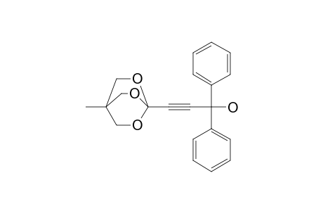 3-(1-methyl-3,5,8-trioxabicyclo[2.2.2]octan-4-yl)-1,1-di(phenyl)prop-2-yn-1-ol