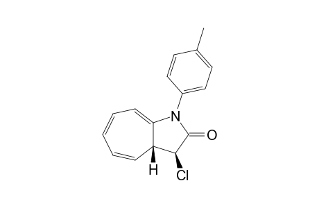 (3S,3aR)-3-Chloro-1-p-tolyl-3,3a-dihydro-1H-cyclohepta[b]pyrrol-2-one