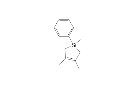 1,3,4-Trimethyl-1-phenyl-1-silacyclopent-3-ene