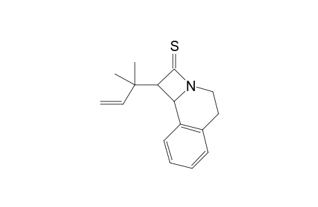 1-(1,1-Dimethylallyl)-1,4,5,9b-tetrahydro-2H-azeto[2,1-a]isoquinolin-2-thione