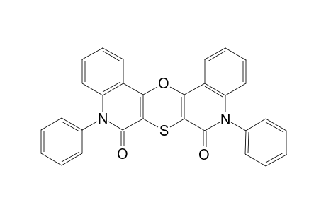 5,9-Diphenyl-[1,4]oxathiino[3,2-c:5,6-c0]diquinoline-6,8(5H,9H)-dione