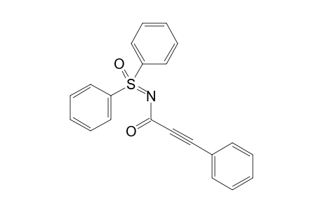 N-[oxo(diphenyl)-lamda6-sulfanylidene]-3-phenyl-prop-2-ynamide