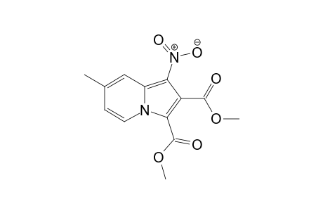 Dimethyl 7-methyl-1-nitroindolizine-2,3-dicarboxylate