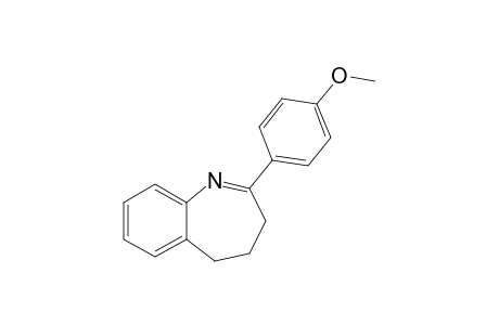 2-(4-Methoxyphenyl)-4,5-dihydro-3H-1-benzazepine