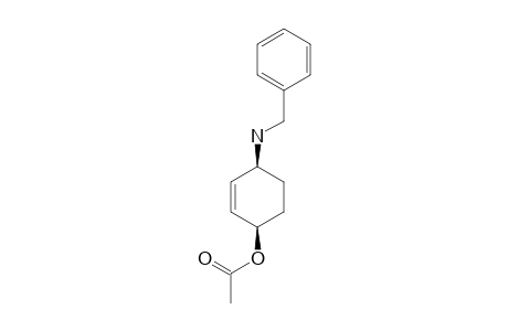 acetic acid [(1R,4S)-4-(benzylamino)-1-cyclohex-2-enyl] ester