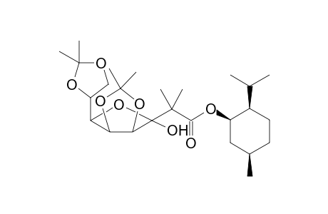 [(1S,2R,5S)-2-(Methylethyl)-5-methylcyclohex-1-yl] 2-deoxy-2,2-dimethyl-4,5:7,8-di-O-isopropylidene-.alpha.-D-manno-oct-3-ulofuranosonate