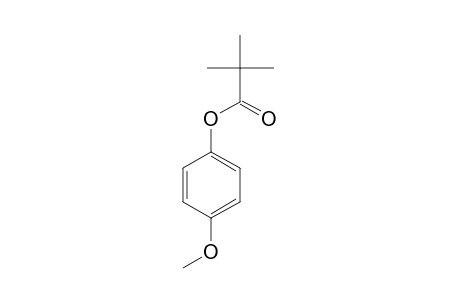 Propanoic acid, 2,2-dimethyl-, 4-methoxyphenyl ester