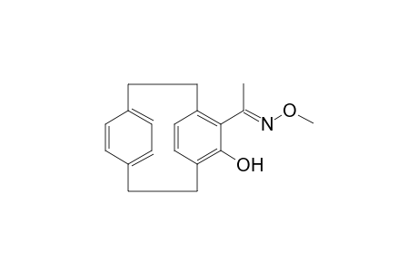 5-Acetyl-O-methyloxime-4-hydroxy[2.2]paracyclophane