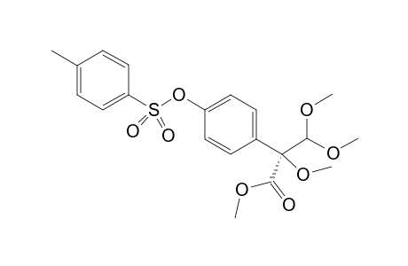 (S)-Methyl (S)-2,3,3-trimethoxy-2-(4-(tosyloxy)phenyl)propanoate