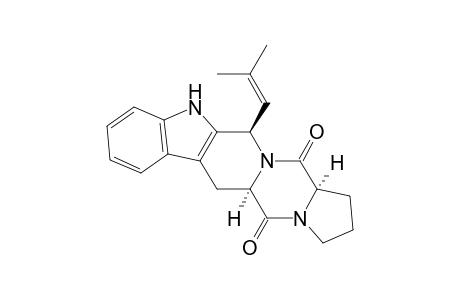 5H,14H-Pyrrolo[1'',2'':4',5']pyrazino[1',2':1,6]pyrido[3,4-b]indole-5,14-dione, 1,2,3,5a,6,11,12,14a-octahydro-12-(2-methyl-1-propenyl)-, [5aR-(5a.alpha.,12.beta.,14a.alpha.)]-