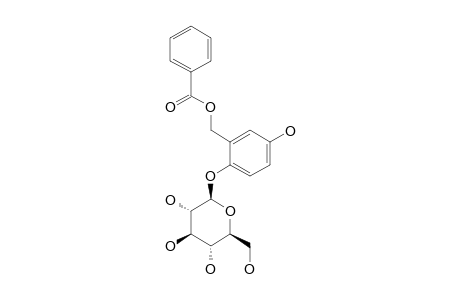 SALIREPOSIDE;1-BENZOYLOXYMETHYL-5-HYDROXYPHENYL-BETA-D-GLUCOPYRANOSIDE