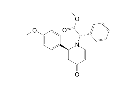 N-[(R)-(METHOXYCARBONYL)-BENZYL]-(6S)-2,3-DIDEHYDRO-6-(4-METHOXYPHENYL)-PIPERIDIN-4-ONE