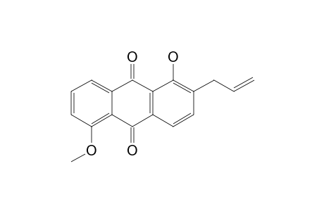 1-HYDROXY-5-METHOXY-2-(PROP-2'-ENYL)-ANTHRAQUINONE