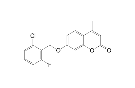 7-[(2-chloro-6-fluorobenzyl)oxy]-4-methylcoumarin
