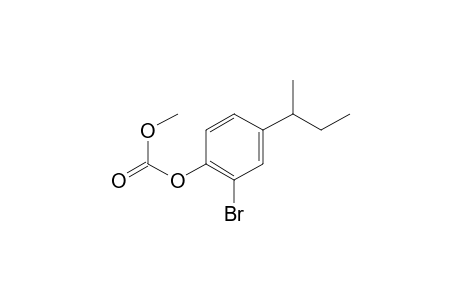 2-Bromo-4-sec-butylphenol, o-methoxycarbonyl-