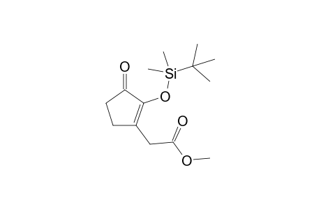 [2-(tert-Butyl-dimethyl-silanyloxy)-3-oxo-cyclopent-1-enyl]-acetic acid methyl ester