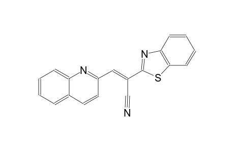 2-benzothiazoleacetonitrile, alpha-(2-quinolinylmethylene)-