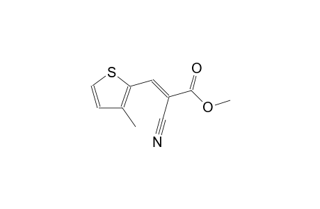 methyl (2E)-2-cyano-3-(3-methyl-2-thienyl)-2-propenoate