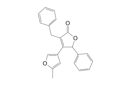 3-Benzyl-4-(3'-(5'-methylfuranyl)-5-phenyl-2(5)-furanone