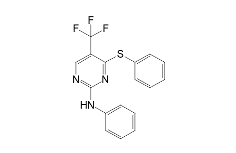 2-phenylamino-4-phenylthio-5-(trifluoromethyl)pyrimidine